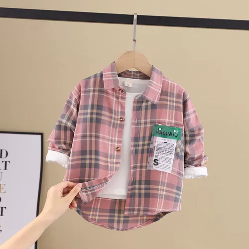 Детский лонгслив, детская хлопковая тонкая осенняя рубашка для мальчиков, детская одежда