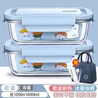 Термосумка, посуда, комплект, 1090 мл