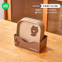 【Восемь упаковки】 костяной костяной диск+основание