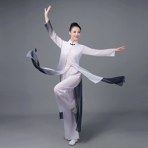 Танцевальная одежда снова, другие дети взрослые взрослые взрослые Wanjiang Fan Dance Ink Classical Dance Clothing