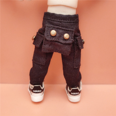 taobao agent New OB11 baby slim pants pants GSC body 12 points bjd doll pants clothes