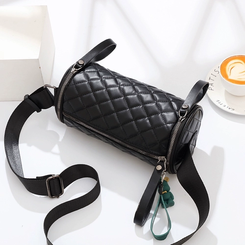 Небольшая дизайнерская подушка, сумка через плечо, летняя универсальная сумка на одно плечо с ромбовидным узором, коллекция 2022