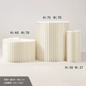 Qinyuan Sketch Creative Cylindrical Paper Display Стоик -дисплеи, полки, текущая вода, вода, одежда, обувь, капюшона капюшона