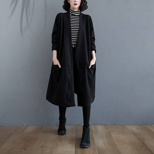 Осенняя куртка для матери, плащ, для среднего возраста, коллекция 2023, в западном стиле, оверсайз, свободный крой