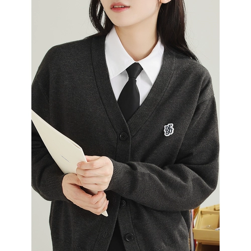 DESSUU Трикотажная осенняя куртка, кардиган для отдыха, свитер