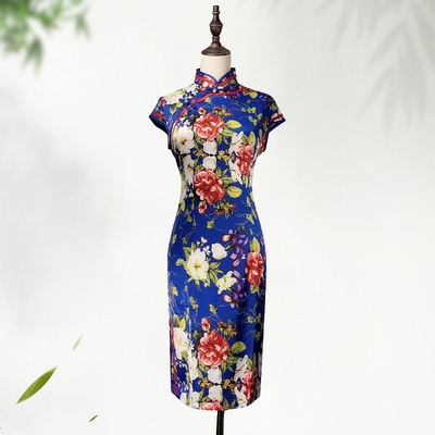 taobao agent Short summer retro cheongsam, Chinese style