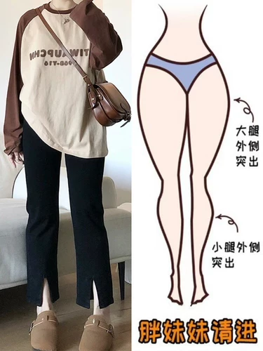 Джинсовые осенние джинсы, штаны, приталенные леггинсы, большой размер, высокая талия, по фигуре, подходит для подростков, свободный прямой крой