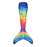 Детский купальник, наряд маленькой принцессы, крой «рыбий хвост», защита от солнца