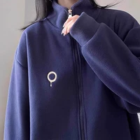 Темно-синий [двусторонний флис для осени и зимы]