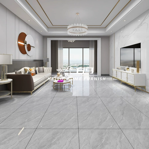 Простота Hyundai, мраморная плитка с большой плитой плитки 600x1200 Гостиная Связанная легкая легкая легкая плитка пола на пол