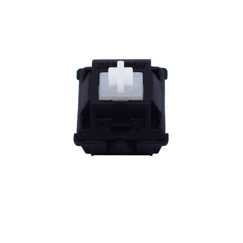 Ks-3 Upper And Lower Black 5 Feet, 10 White AxesGATERON Jiadalong KS-3 Mechanical keyboard Axial body G Yellow axis keyboard refit replace switch Black axis 5 pin