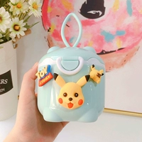 Небо голубой зеленый ./ Пикачу/ большой