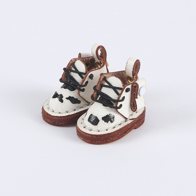 taobao agent [Send that day] OB11 baby shoes small leather boots and Martin boots baby clothes Holala GSC cowhide boots