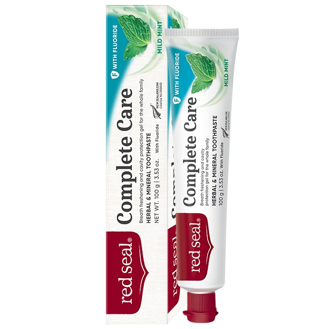 redseal红印新西兰全效呵护牙膏家庭装护理牙龈清新口气低泡无SLS