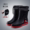 Красно - черные высококачественные дождевые туфли ⭐ Пукоу