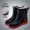 Красно - черные высококачественные дождевые туфли ⭐ Фиксированная плюшевая бабочка