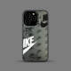 McDonald’s Golden Arches Repeated Branding iPhone Vintage Shockproof iPhone Case for iPhone 17, 16, 15, 14 and 13
