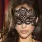 Đồ chơi tình dục cho nữ Mặt nạ nửa mặt nữ masquerade đảng cosplay đạo cụ sexy ren catwoman mặt nạ mắt đen bóng bịt miệng Bóng Bịt Miệng Bóng 