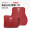 特斯拉专用 -真皮头枕腰靠-酒红色1对针织标