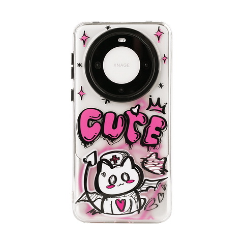 KOERCASE CUTE Cat Original Luxury Glossy Shiny Plus/Pro/Max – 16, 15 iPhone Case
