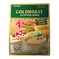 【金味】家庭装即食袋装麦片1500g