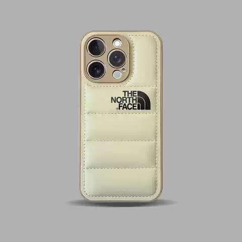 The North Face New Phone Cases Covers Trendy Fashionable Puffy Puffer Down Jacket iPhone 15, iPhone 14, iPhone 13, iPhone 12,