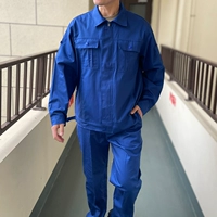 Синий комбинезон с молнией, комплект