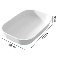 Супер большой [чистый белый] открыт