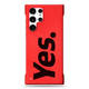 YES Phone Cases Covers Minimal Matte Hard Case Galaxy S24, Galaxy S24 Plus, Galaxy S24 Ultra, Galaxy S23, Galaxy S23 Plus, Galaxy S23 Ultra, Galaxy S22, Galaxy S22 Plus, Galaxy S22 Ultra,