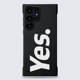 YES Phone Cases Covers Minimal Matte Hard Case Galaxy S24, Galaxy S24 Plus, Galaxy S24 Ultra, Galaxy S23, Galaxy S23 Plus, Galaxy S23 Ultra, Galaxy S22, Galaxy S22 Plus, Galaxy S22 Ultra,
