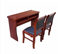 1,2 метра стола из кожи твердой древесины+вспомогательный офисный стул