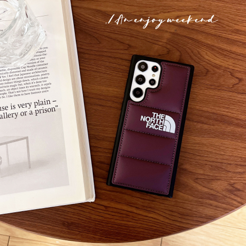 The North Face Puffer Style Samsung Phone Case