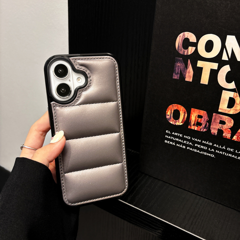 Puffy Puffer Down Jacket Plus/Pro/Max – 16, 15, 14, 13, 12 iPhone Case