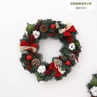 Красная сосновая ветвь цветочное кольцо труба