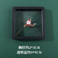 Подъем Санта -Клауса+прозрачная коробка