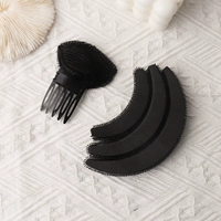 Черная подушка для волос + подушка полумесяца 3