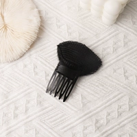 Черный гребень подушки для волос