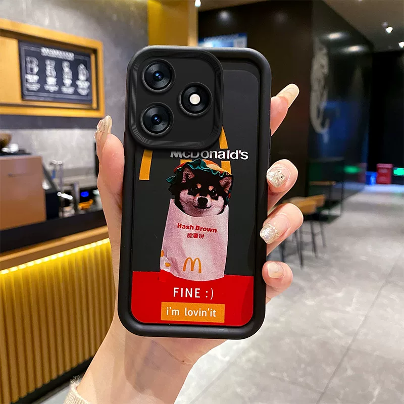Корпус для телефона TECNO Spark 10, чехол Spark 10C, King Kong Sands, все-в-одном, мультяшный защитный чехол, милый силиконовый мягкий чехол