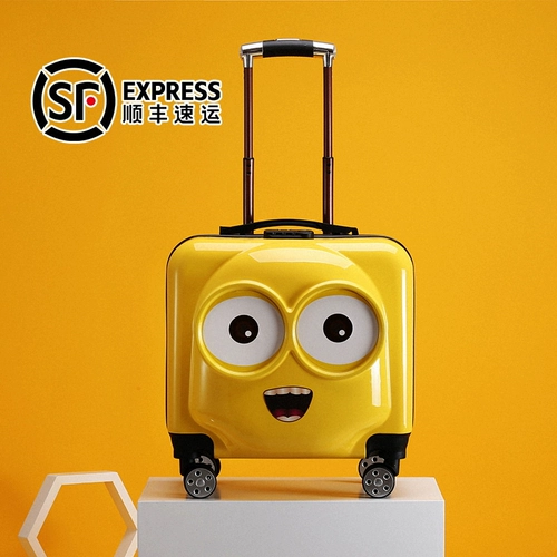 Чемодан, милая коробка для мальчиков, 20 дюймов, делается под заказ, с печатью вашего логотипа