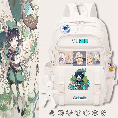 Genshin Impact, ранец, рюкзак, сумка, для средней школы, делается под заказ