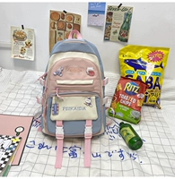 Синий с 4 значками