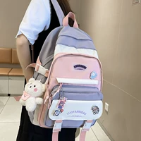 Сиреневый значок, подвеска, бретели, с медвежатами