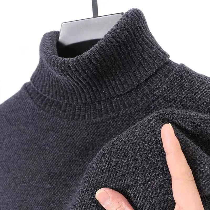 [Fleece] Chenille 808 turtleneck-dark gray