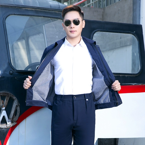 Осенний хлопковый комбинезон подходит для мужчин и женщин, увеличенная толщина, делается под заказ