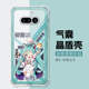 Sunset Island Pavilion Minimalist Clear Anime Phone Case for Nothing Phone 4a, 4a, Nothing Phone 3, 3a, Nothing Phone 1
