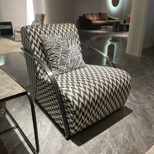 Минималистичный диван, дизайнерская ткань для отдыха, тигр