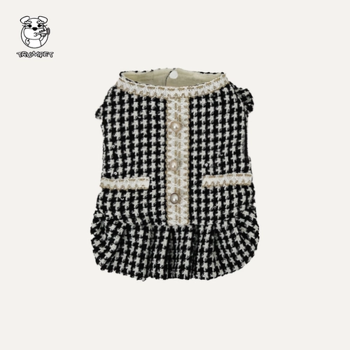 Удерживающий тепло флисовый брендовый милый пуховик, юбка, увеличенная толщина, в стиле Шанель