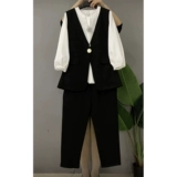 Летний универсальный комплект для отдыха, большой размер, по фигуре, 3 предмета