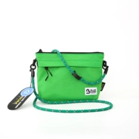 Зеленая сумка Peacock Green Bag с толщиной 7 мм