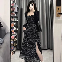 Кардиган, осеннее платье, сексуальная осенняя юбка, изысканный стиль, коллекция 2023